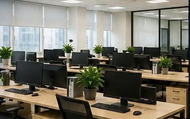 Văn phòng doanh nghiệp cần thanh lý bàn ghế, máy tính khi chuyển trụ sở