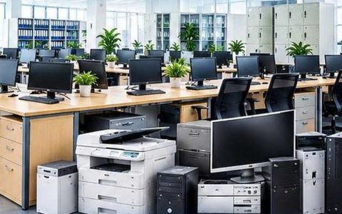 Toàn bộ nội thất và thiết bị văn phòng công ty chờ thu mua trọn gói
